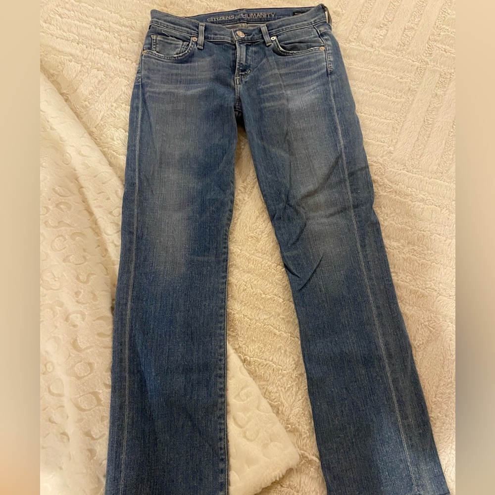Citizens of Humanity mid/low cut straight leg ankle Jean